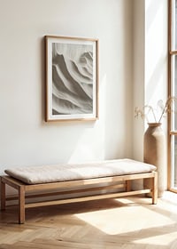 A harmonious depiction of nature's soft lines that convey stillness and timeless beauty-8