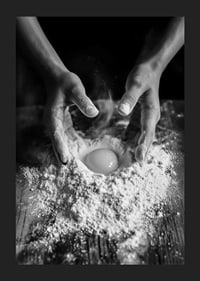A poetic moment that captures the craft of baking and the love for the simple ingredients.-1