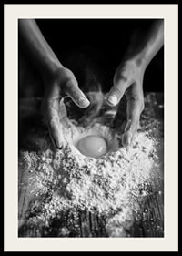 A poetic moment that captures the craft of baking and the love for the simple ingredients.-4