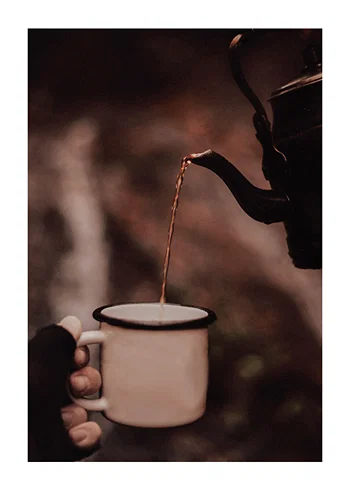 Poster Rustic Coffee Moment