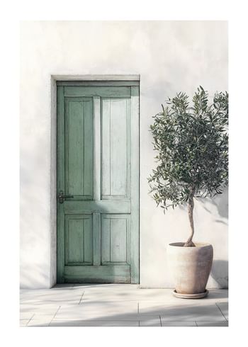 Poster Pastel Doorway Elegance