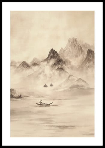 Poster Serenity In The Fog