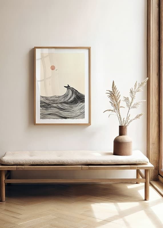 Juliste Solitude On The Waves crossfade