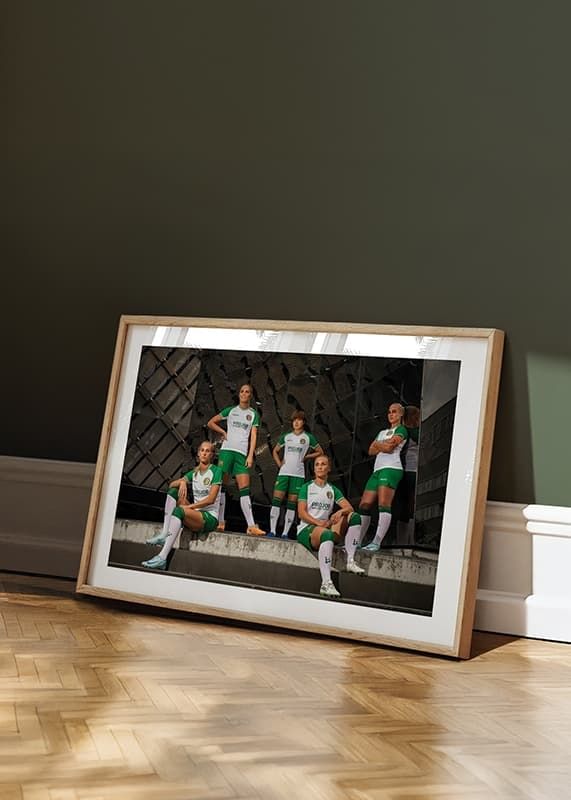 Poster Europamatchtröjan 24 Hammarby IF crossfade