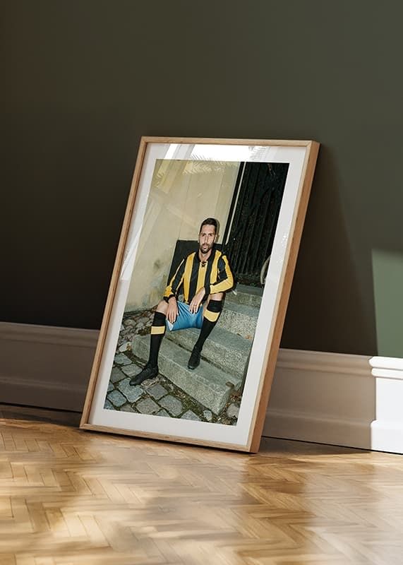 Poster Jubileumströja 12 Hammarby IF crossfade