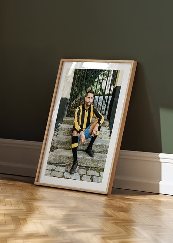 Poster Jubileumströja 10 Hammarby IF crossfade