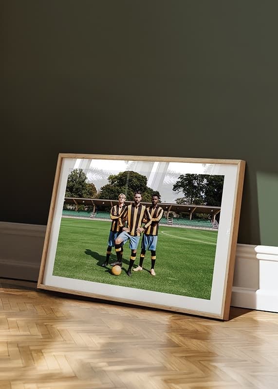 Poster Jubileumströja 07 Hammarby IF crossfade