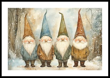 Poster Enchanted Winter Companions