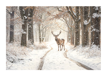 Poster Natures Winter Majesty