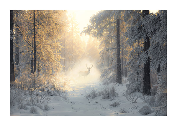 Poster Mystical Winter Dawn