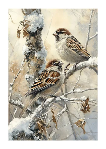 Poster Natures Winter Whispers