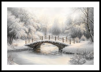 Poster Enchanted Winter Crossing