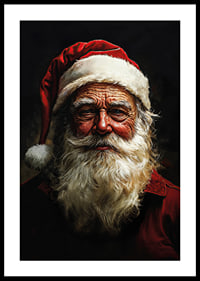En klassisk tomte med värme i blicken och ett leende som sprider äkta jul-2