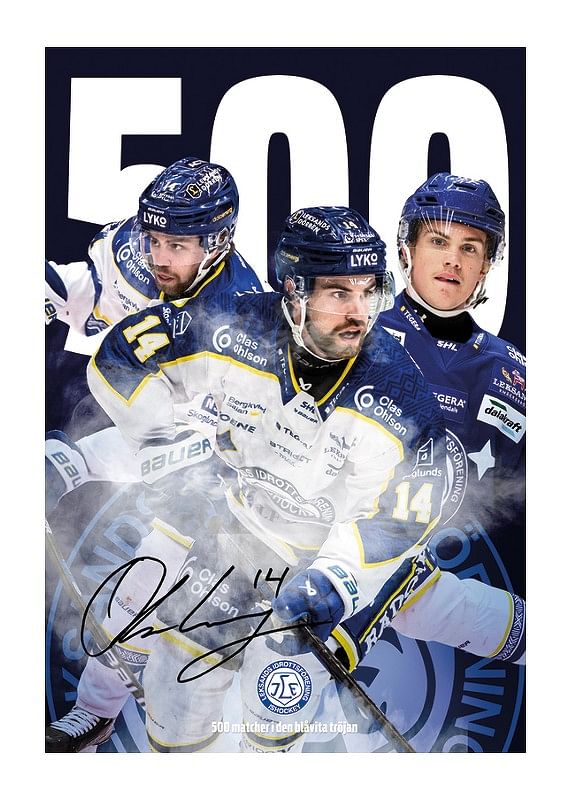 Poster Oskar Lang 500 Leksands IF