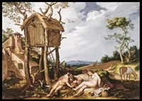 Parable Of The Wheat And The Tares By Abraham Bloemaert-4