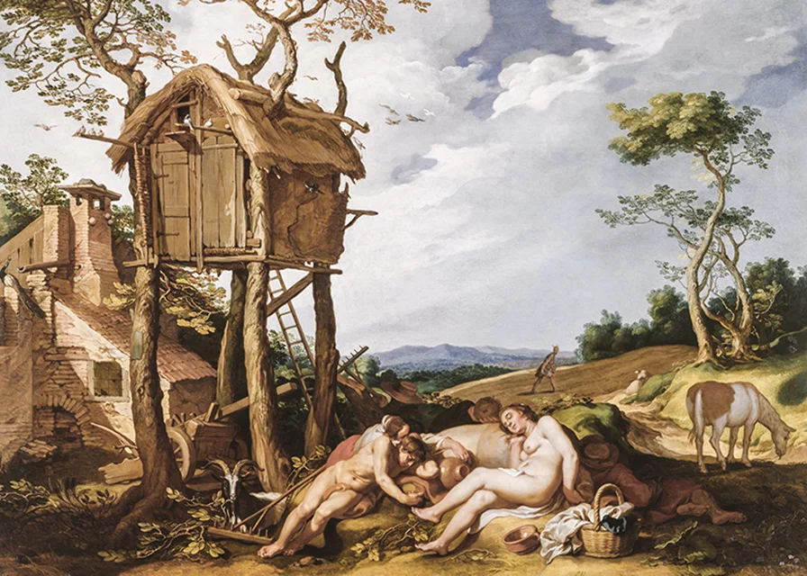 Parable Of The Wheat And The Tares By Abraham Bloemaert-12