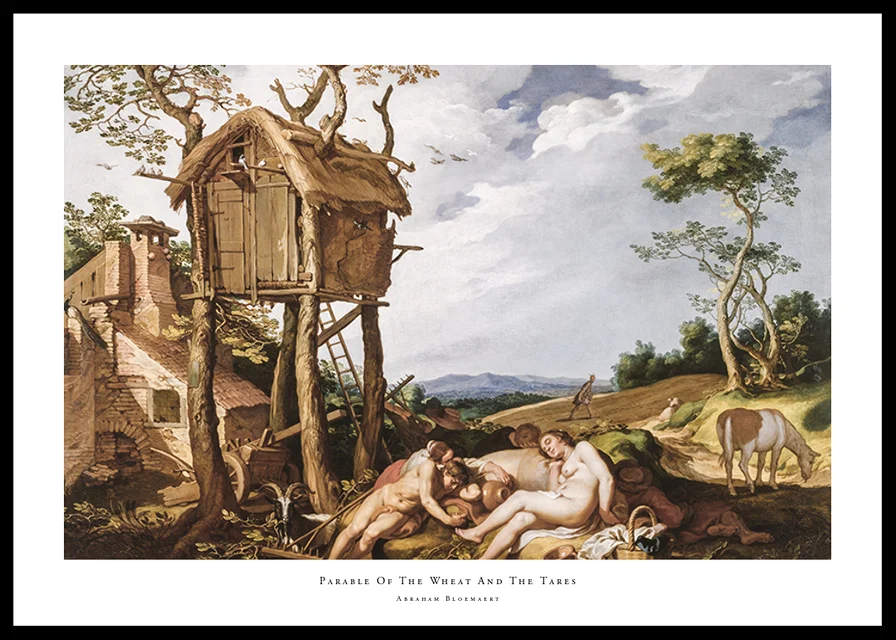 Parable Of The Wheat And The Tares By Abraham Bloemaert-12