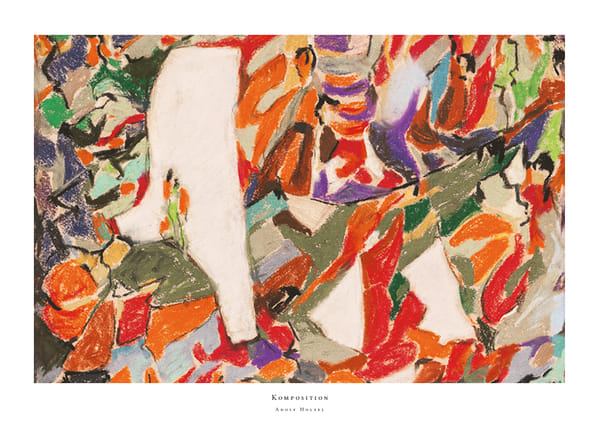 Poster Komposition By Adolf Holzel