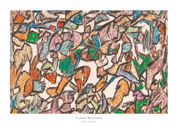 Poster Lichter Dschungel By Adolf Holzel