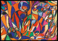 Pastel and pencil on paper By Adolf Holzel-4