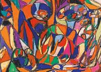Pastel a ceruzka na papieri Adolf Holzel-3