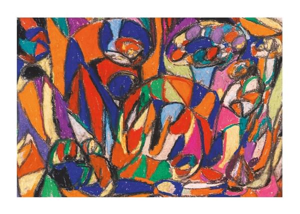 Poszter Pastel And Pencil On Paper By Adolf Holzel