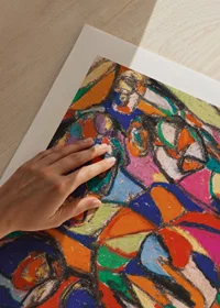 Pastel and pencil on paper By Adolf Holzel-7