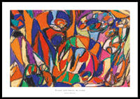 Pastel and pencil on paper By Adolf Holzel-0