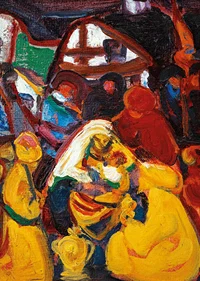 The Three Kings By Adolf Holzel-5