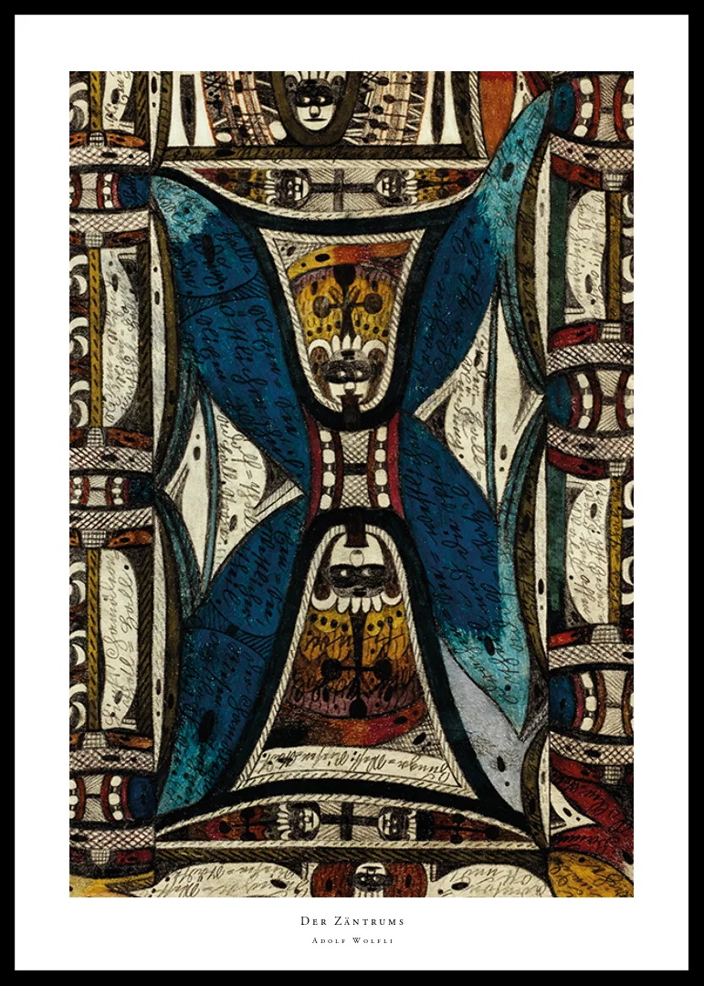 The Center by Adolf Wolfli-12