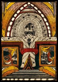 The Crucifixion of Myself By Adolf Wolfli-0