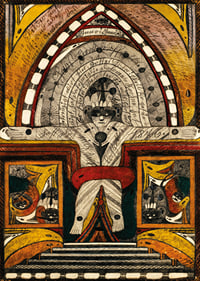 The Crucifixion of Myself By Adolf Wolfli-3