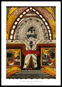 The Crucifixion of Myself By Adolf Wolfli-0