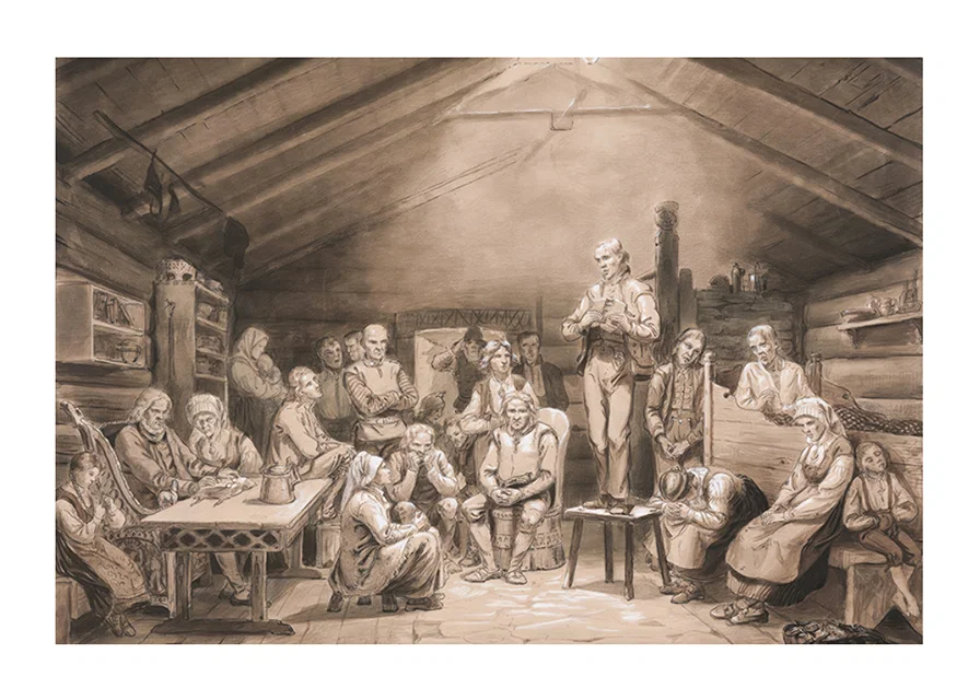 The Haugians By Adolph Tidemand-12