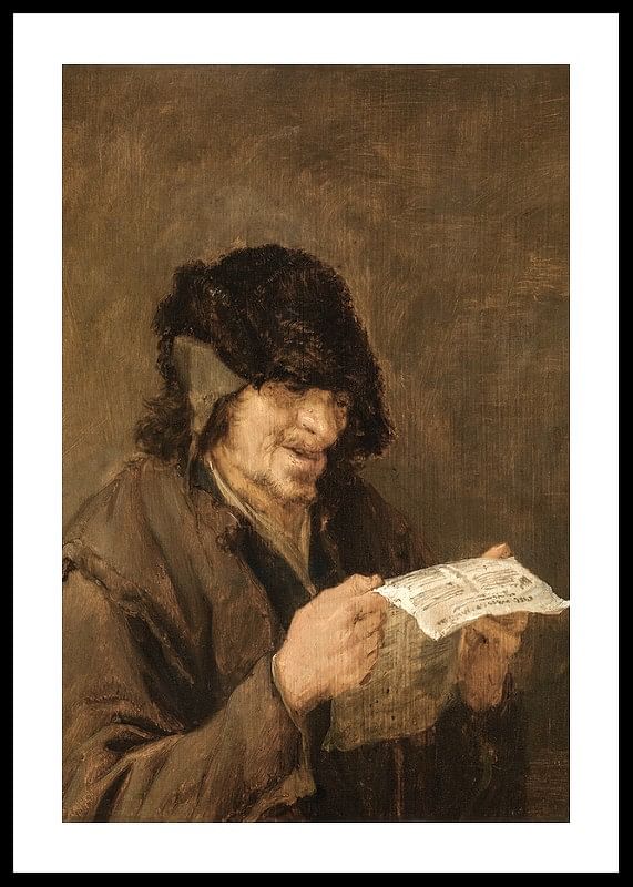 Śpiewający mężczyzna – Adriaen Van Ostade-12