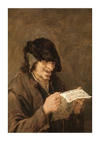 Śpiewający mężczyzna – Adriaen Van Ostade-1