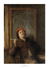 The Smoker By Adriaen Van Ostade-1