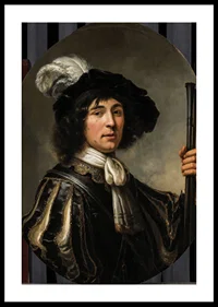 Portrait Of A Young Man By Aelbert Cuyp-2
