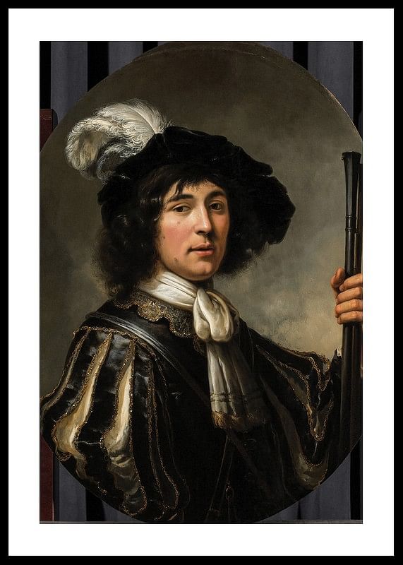 Portrait Of A Young Man By Aelbert Cuyp-12