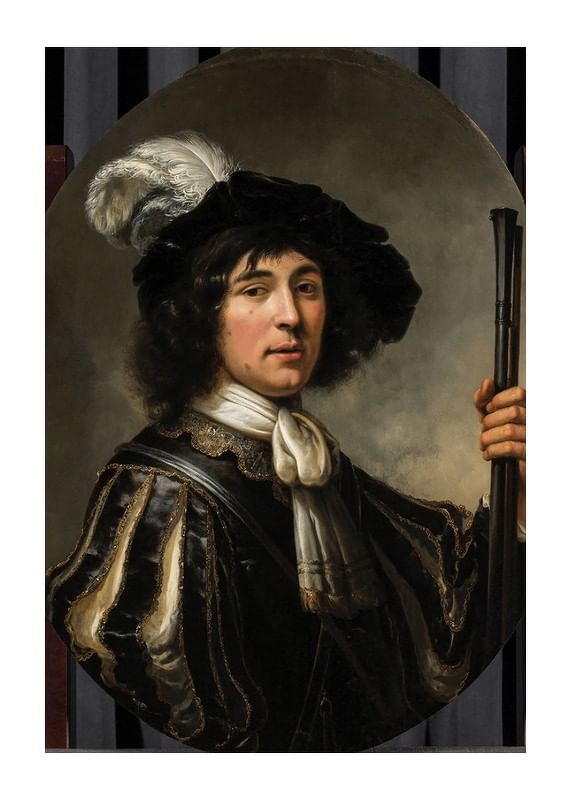 Poszter Portrait Of A Young Man By Aelbert Cuyp
