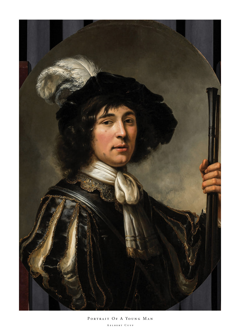 Retrato de un joven de Aelbert Cuyp-12