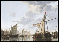 The Maas At Dordrecht By Aelbert Cuyp-4