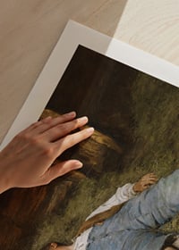 Garçon endormi dans le foin par Albert Anker-7
