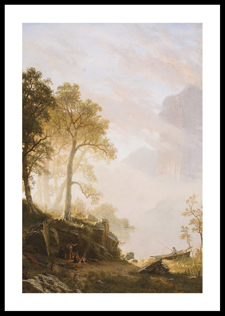 The Merced River In Yosemite By Albert Bierstadt-12