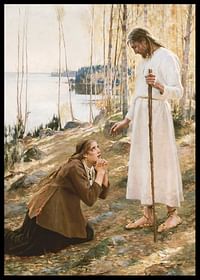 Christus und Maria Magdalena von Albert Edelfelt-2