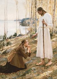 Christus und Maria Magdalena von Albert Edelfelt-3