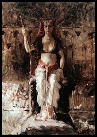 Egyptian Queen By Albert Edelfelt-4