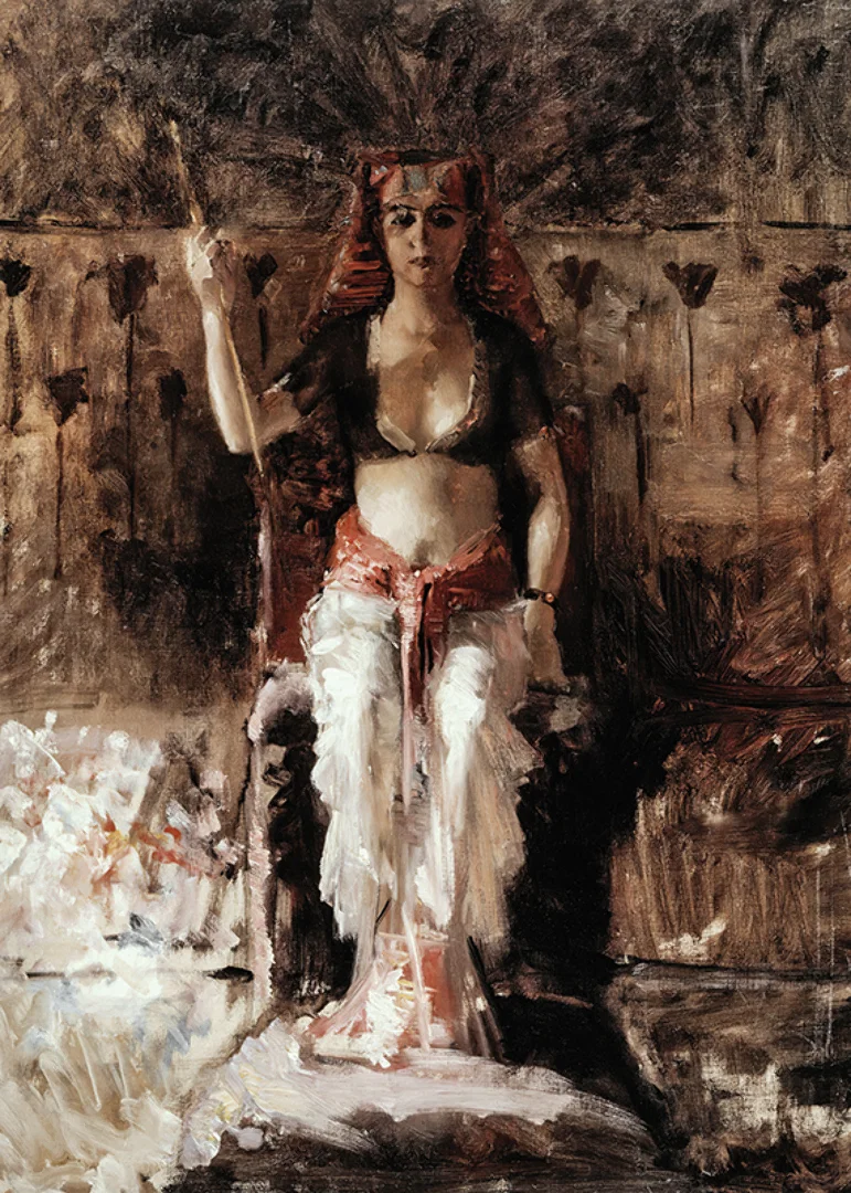Egyptian Queen By Albert Edelfelt-12