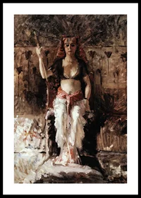 Egyptian Queen By Albert Edelfelt-2