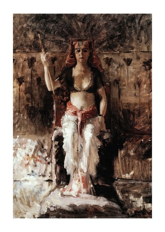Poszter Egyptian Queen By Albert Edelfelt